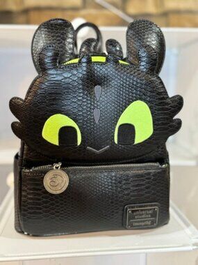 Universal Epic Universe Anniversary Toothless Loungefly Backpack